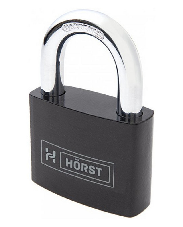 Замок навісної HORST HR-SP4-50D сталі (Китай)