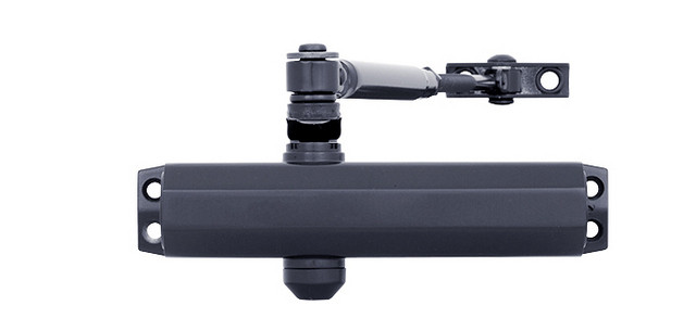 Дотягувач дверний RYOBI D-1504 STD до 80 кг сірий антрацит (Японія)