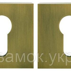 Накладка під циліндр ORO&ORO PZ-15E матова антична бронза (Італія)