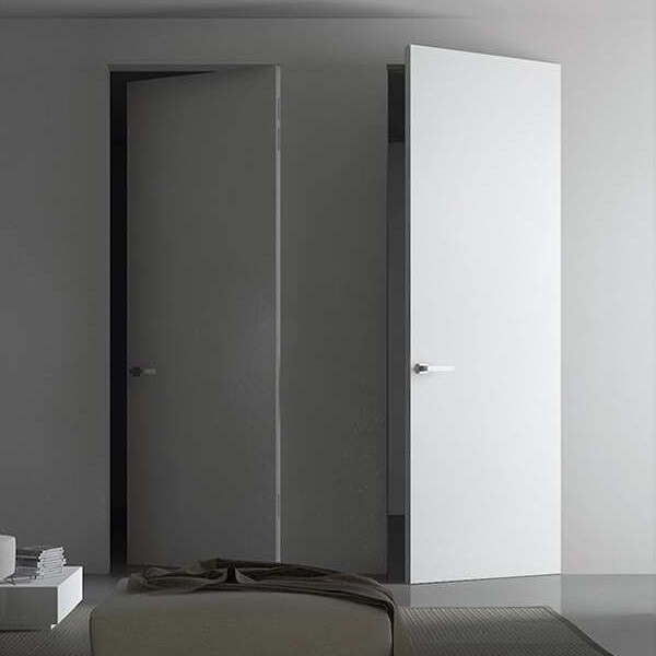 Двері прихованого монтажу Comeo Porte Grezza Slim TS (Україна) 615х2010, Ліве