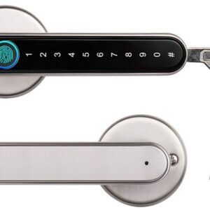 Біометричний замок-ручка TTLOCK HANDLE сріблястий (Китай)