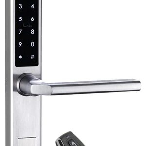 Біометричний всепогодний замок TTLOCK SLIM FP сріблястий (Китай)