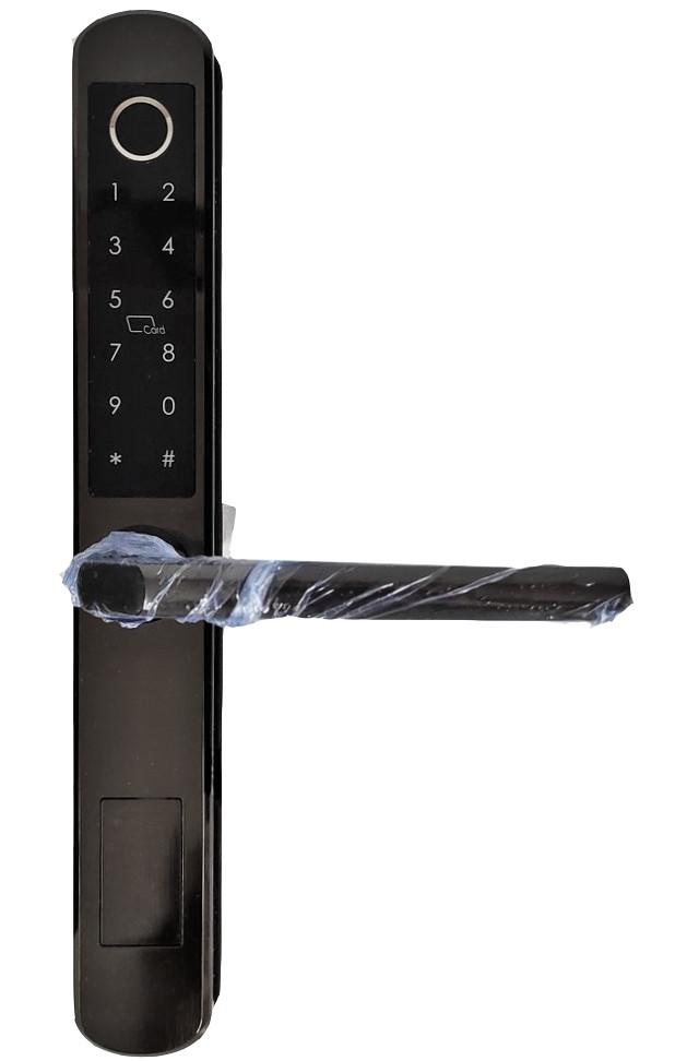 Біометричний всепогодний замок TTLOCK SLIM FP чорний (Китай)