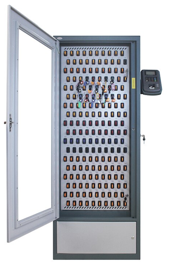 Електронна ключниця з прозорою кришкою TTLOCK KEY-BOX i100 на 100 слотів (Китай)