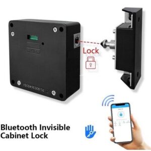 Bluetooth + картковий замок TTLOCK INVISIBLE LOCKER прихованого монтажу (Китай)