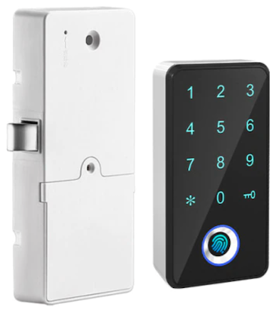 Біометричний Bluetooth + картковий + кодовий замок TTLOCK BIO-LOCKER на шафку (Китай)