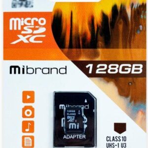 Картка пам'яті microSDXC Mibrand 128 GB Сlass 10