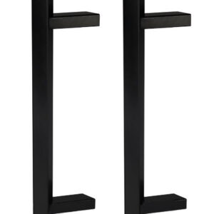 Чорні ручки скоби ABARO Sydney 45° L:800 X:600 W:40*20 mm BM (Україна)