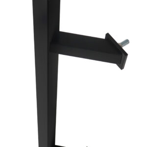 Ручка дверна ABARO Sydney 45° L:1400 X:1200 W:40*20 mm BM половинка чорний (Україна)