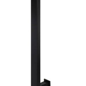 Ручка дверна ABARO Sydney 90° L:1000 X:800 W:40*20 mm BM половинка чорний (Україна)