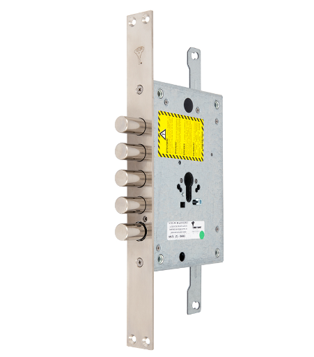 Замок врізний додатковий MUL-T-LOCK CTFMA0328А01А BS65 мм L.O.G. 3 кл. (Ізраїль)