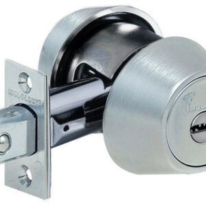 Замок врізний MUL-T-LOCK Dead Bolt Hercular BS60 мм Classic 052 ключ-ключ хром сатин (Ізраїль)