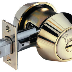 Замок врізний MUL-T-LOCK Dead Bolt Hercular BS60 мм Classic 052 ключ-ключ латунь (Ізраїль)