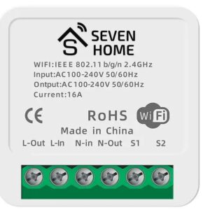 Розумне Wi-Fi реле SEVEN HOME S-7048