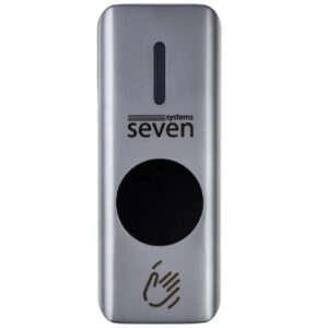 Кнопка виходу безконтактна металева вулична накладна SEVEN K-7497NDW