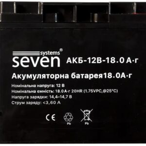 Акумуляторна батарея SEVEN 12 В/18 А·год