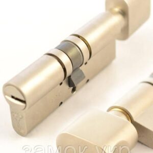 Циліндр MUL-T-LOCK MT5+ ключ/тумблер нікель сатин 100 мм 60х40Т