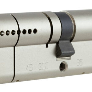 Циліндр RB RAV Bariach Keylocx ключ/ключ нікель (54) 80 мм 40x40