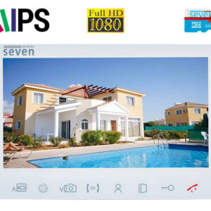 Відеодомофон 7 дюймів SEVEN DP-7575 FHD IPS white