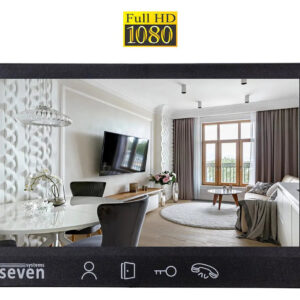 Відеодомофон 7 дюймів SEVEN DP-7571 FHD black
