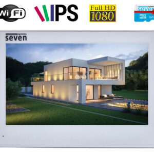 IP відеодомофон 7 дюймів з Wi-Fi SEVEN DP-7577FHDW — IPS white