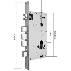 Автоматичний 3х ригельний замок TTLOCK 60х68 (Китай)