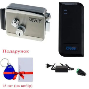 Комплект контролю доступу з електромеханічним замком SEVEN LOCK KA-7809 (Україна)