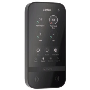 Бездротова клавіатура із сенсорним екраном Ajax KeyPad TouchScreen Jeweller (Україна)