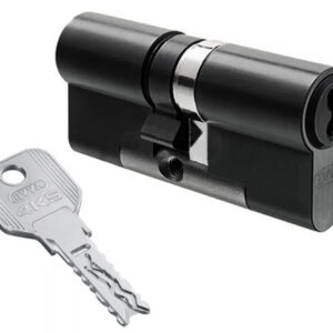 Циліндровий механізм EVVA 4KS ключ-ключ (Австрія) 5, 172 мм 86x86, Чорний