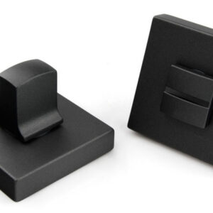Чорний матовий WC-фіксатор Forme Fixa Squared ASTI NS10 45-65 мм (Італія)