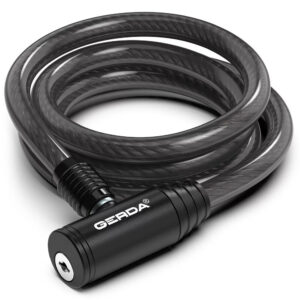 Навісний замок велосипедний GERDA FLEX 1000/10K (Польща)