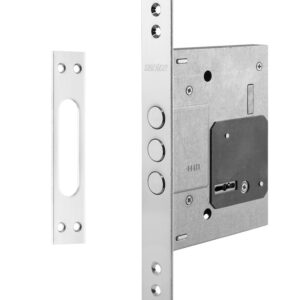 Замок додатковий SANTOS 1-WAY Lever 257L BS60 мм з відповідною планкою (Португалія)