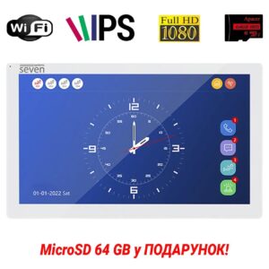 Відеодомофон SEVEN DP-7517FHDW IPS white