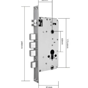 Врізна частина з автозакриттям Seven Lock 6068
