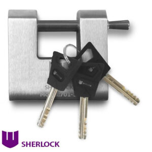 Навісний замок П-подібний Шерлок 701-50 3 ключі (Китай)