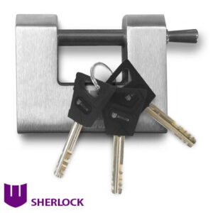 Замок навісний П-подібний Шерлок 701-70 3 ключі (Китай)