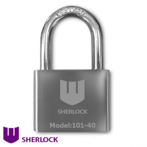 Навісний дверний замок Шерлок 101-40 3 ключі (Китай)