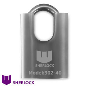 Замок навісний напівзакритий Шерлок 302-40 3 ключі (Китай)