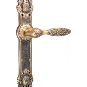 Ручка для дверей на планці UNO BAROCCO BELLE 840 бронза (Україна)