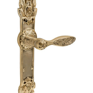 Ручка на планці UNO BAROCCO BELLE 840 латунь матова (Україна)