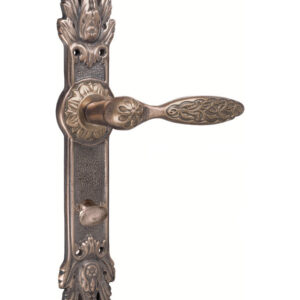 Ручка на планці UNO BAROCCO BELLE 840 з WC бронза антична (Україна)