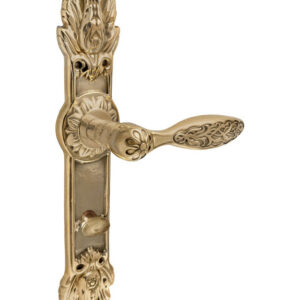 Ручка UNO BAROCCO BELLE 840 з фіксатором WC латунь матова (Україна)