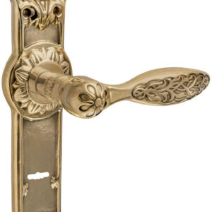 Ручка UNO BAROCCO BELLE 840 SAFE KEY під сувальдний ключ латунь матова (Україна)