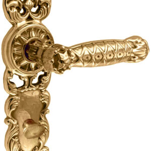 Ручка з фіксатором WC UNO BAROCCO GRANDE 750 золото французька (Україна)