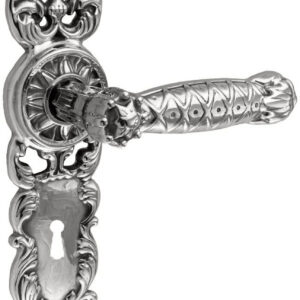 Ручка на планці BB під ключ UNO BAROCCO GRANDE 750 срібло (Україна)