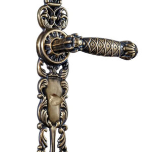 Ручка з фіксатором WC UNO BAROCCO GRANDE 750 бронза (Україна)