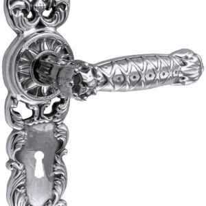 Ручка на планці BB під ключ UNO BAROCCO GRANDE 750 хром (Україна)