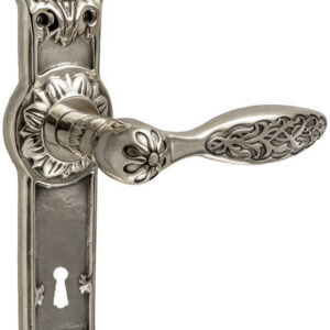 Ручка на планці під ключ UNO BAROCCO BELLE 840 BB нікель (Україна)