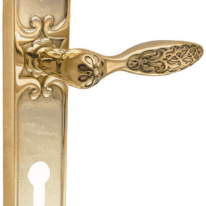 Ручка PZ під циліндр UNO BAROCCO CRISTALLO 840 латунь матова (Україна)