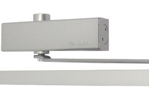 Дотягувач накладний CISA C2010.03.0.97 Professional Plus2 SLD до 60 кг FIRE сірий (Італія)